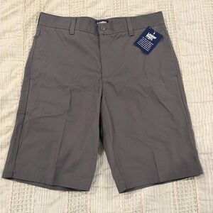 Lands’ End Boys Grey Shorts NWT Size 16 Adjustable Waist OEKO-TEX